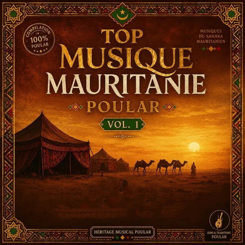 Top Musique Mauritanie Poular,Vol 1