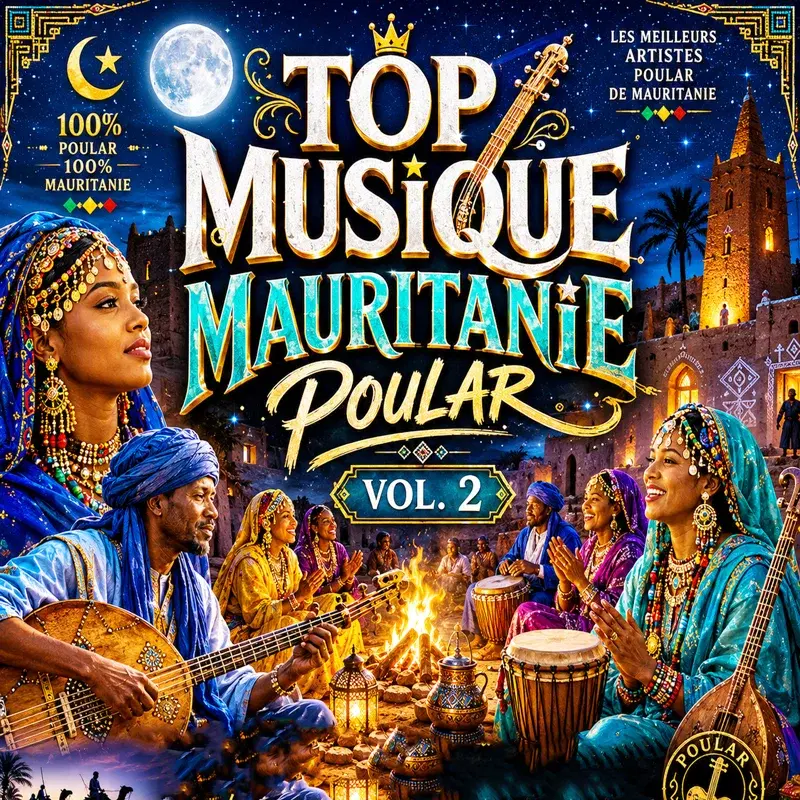 Top Musique Mauritanie Poular,Vol 2